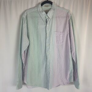 J.Crew Shirt Mens L Long Sleeve
Striped Seersucker Breathable
Lightweight